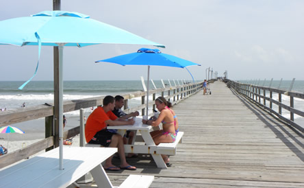 Tables on the Pier